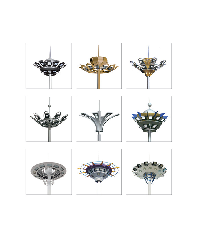 GGD-007/GGD-008/GGD-009/GGD-010/GGD-011/GGD-012/GGD-013/GGD-014/GGD-015 Lampa de stradă cu pol înalt