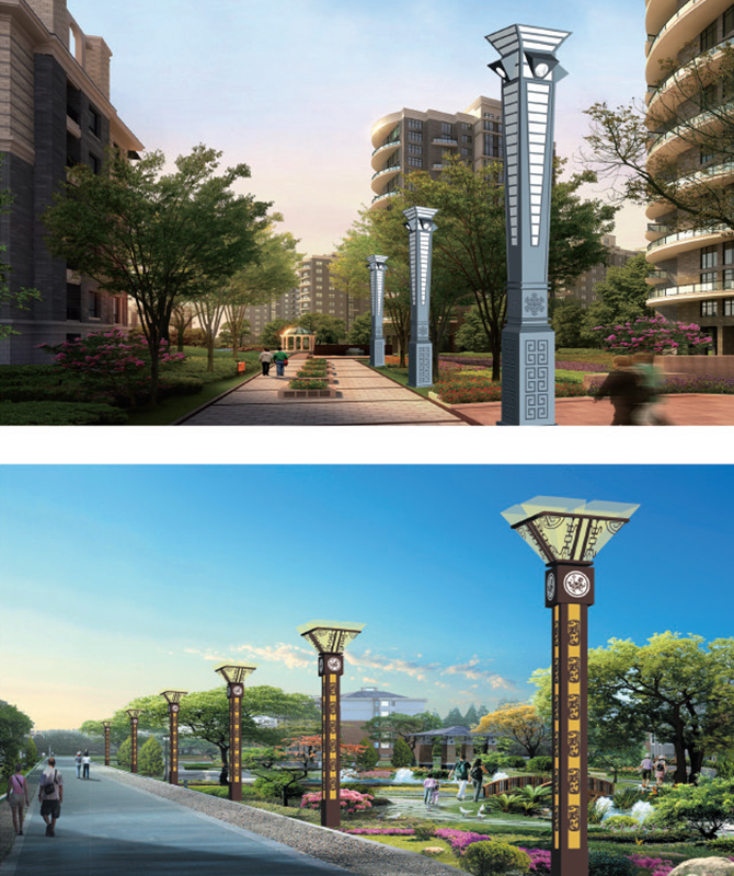 JGD-008/JGD-009 Lumina de peisaj decorativ