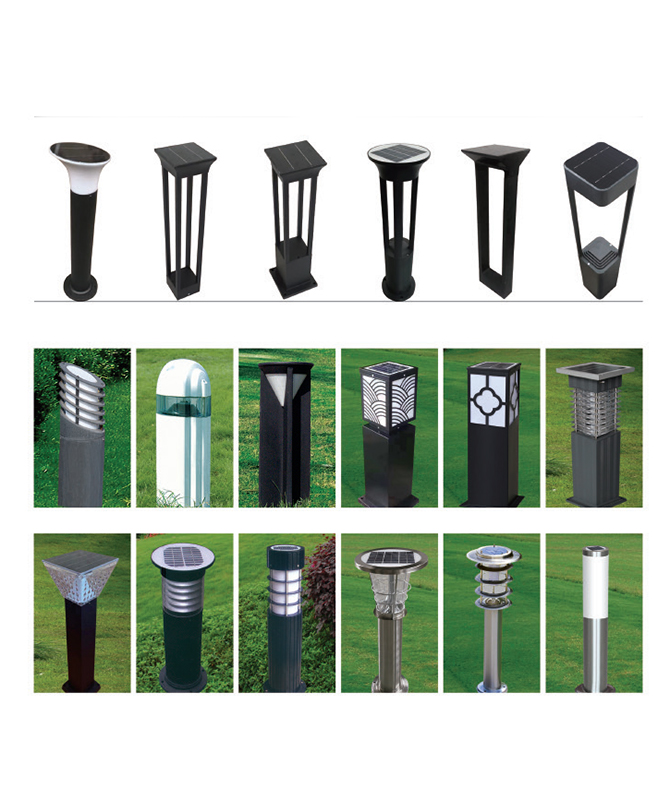 CPD-059 ~ CPD-076 Lumina de gazon solar