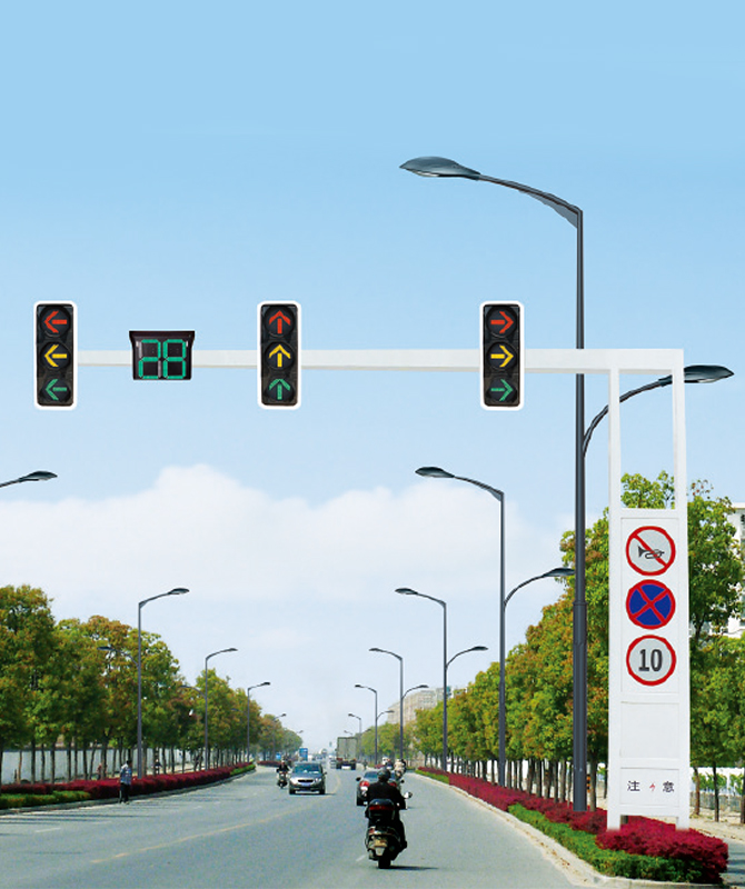 Lumina de semnal a cadrului unic cantilever Polul de lumină semnal