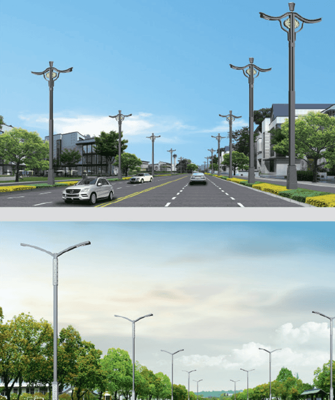 DL-LED-014/DL-OD-015 Lumini de stradă cu LED -uri de mare putere