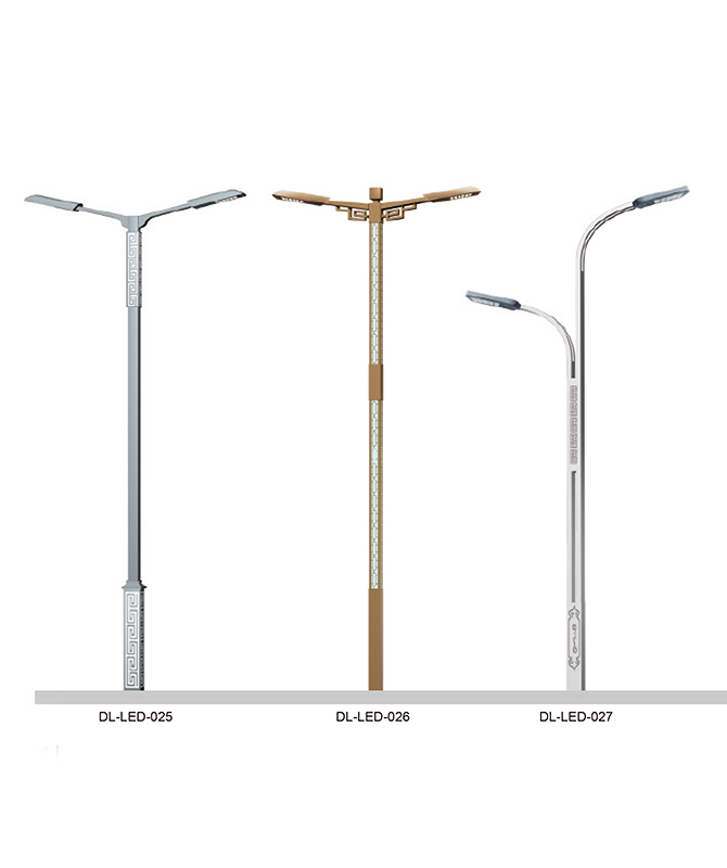 DL-LED-025/DL-OD-026/DL-LED-027 Lumini de stradă cu LED -uri de mare putere