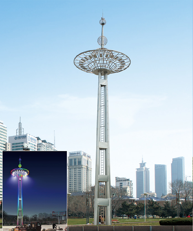 LD-GG-0005 Lampa de stradă cu pol înalt