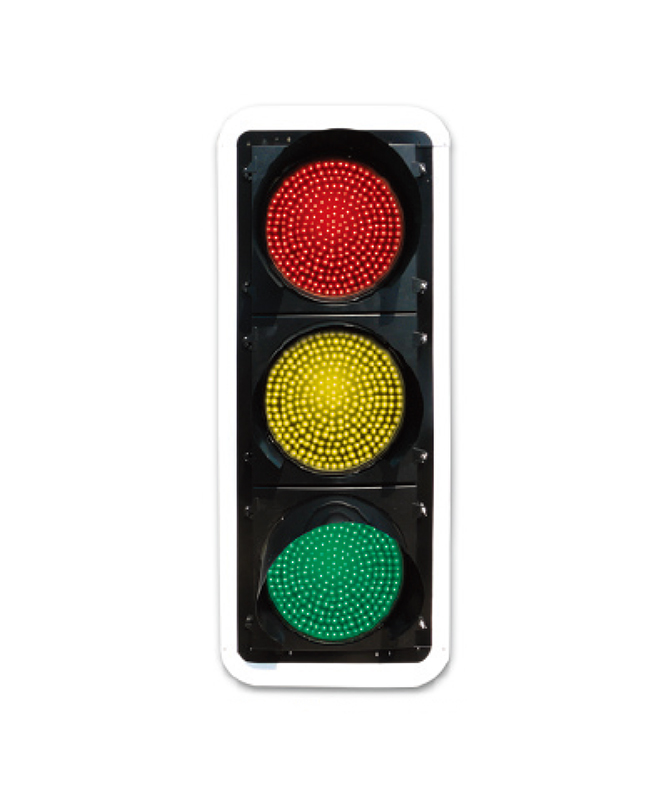 300, 400 Seria de lumină a semnalului vehiculului cu LED -uri Lumina de semnal cu ecran complet