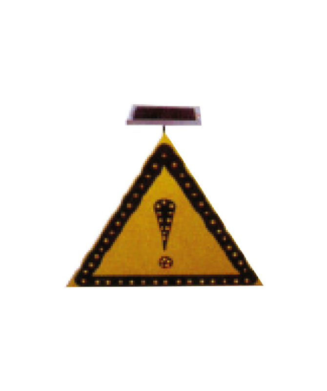 SY-6C Lumina de semnal intermitent galben solar