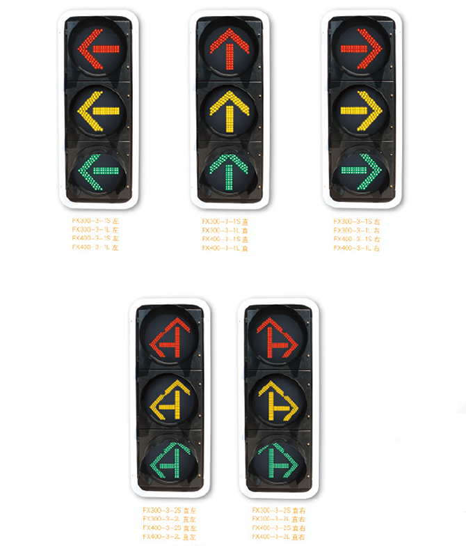 300, 400 Seria de lumină a semnalului vehiculului cu LED -uri Lumina de semnal cu ecran complet