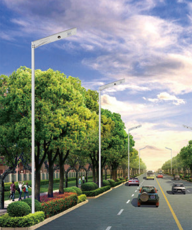 TYN-057 Lumina integrată de stradă solară